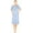 Blue, variant on JEFFRICO Womens Nightgowns Sleepwear Soft Pajama Dress Nightshirts