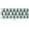 thumbnail image 7 of Green Christmas Tree Pattern Kitchen Rug Mat,Kitchen Runner Rugs Non Skid Washable,Decorative Kitchen Floor Mats for Kitchen,Sink,Laundry,17"x47.2", 7 of 7