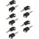 thumbnail image 1 of 10 Pack 5p8500 Cat Keys, Ignition Keys For Caterpillar Heavy Equipment, 1 of 3