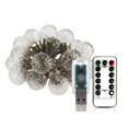thumbnail image 2 of 1 Set Solar Light Chain  Ball Pineapple Shape ABS Copper Wire Stylish Household Hanging Lights for Home, 2 of 8