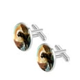 thumbnail image 2 of Sea Lion Elegant Stainless Steel Shirt Cufflinks Set for Formal Attire - Ideal for Business Meetings or Special Occasions, 2 of 6