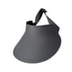 thumbnail image 5 of Sombrero de sol ajustable para mujer, informal, con cola de caballo, para playa, para deportes, vacaciones Gris oscuro, 5 of 9
