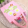 thumbnail image 2 of MasteelfCA 5 Sets Children Handbag Cartoon Pattern Hand-woven Storage Bag DIY Materials, 2 of 9