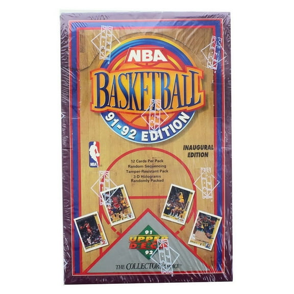 1991-92 Upper Deck Inaugural Edition Basketball Box