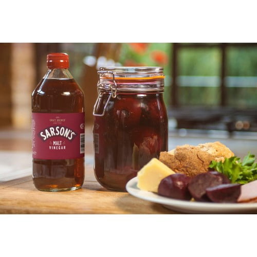 Sarson's Original Malt Vinegar 568ml, British Import (Pack of 2)