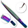 thumbnail image 2 of LLBA Lash Tweezer Professional Volume False Lash Application Tool | Multi Shapes & Purposes Tweezers | Non-Slip Grip Tweezers for Volume, Isolation & Classic Lashes (Galaxy, Pinch'em Volume), 2 of 7