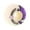 White/Purple, variant on Spitfire Bighead Skateboard Wheels 99a 54mm White/Purple