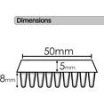 thumbnail image 4 of Posavasos con ruedas para muebles hechos a mano (paquete de 8) - Posavasos para muebles pesados - Protectores de alfombras, 4 of 5