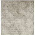 thumbnail image 5 of SAFAVIEH Paris Darwin Plush Polyester Shag Area Rug, Sable, 5' x 5' Square, 5 of 6