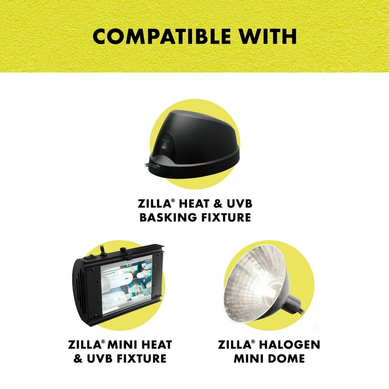 Zilla Heat & UVB Reptile Basking Fixture - Aquarium Depot 11 thumbnail image