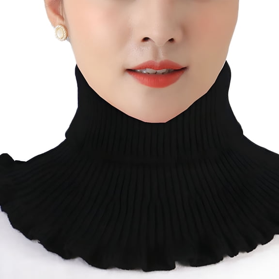 TELOLY 2026 New Women'S Turtleneck Dickey Collar Knitted Detachable Collars High Turtleneck Dickey Collar for Women Girl,For Layering,Fall Fashion,Cold Weather Outfits.