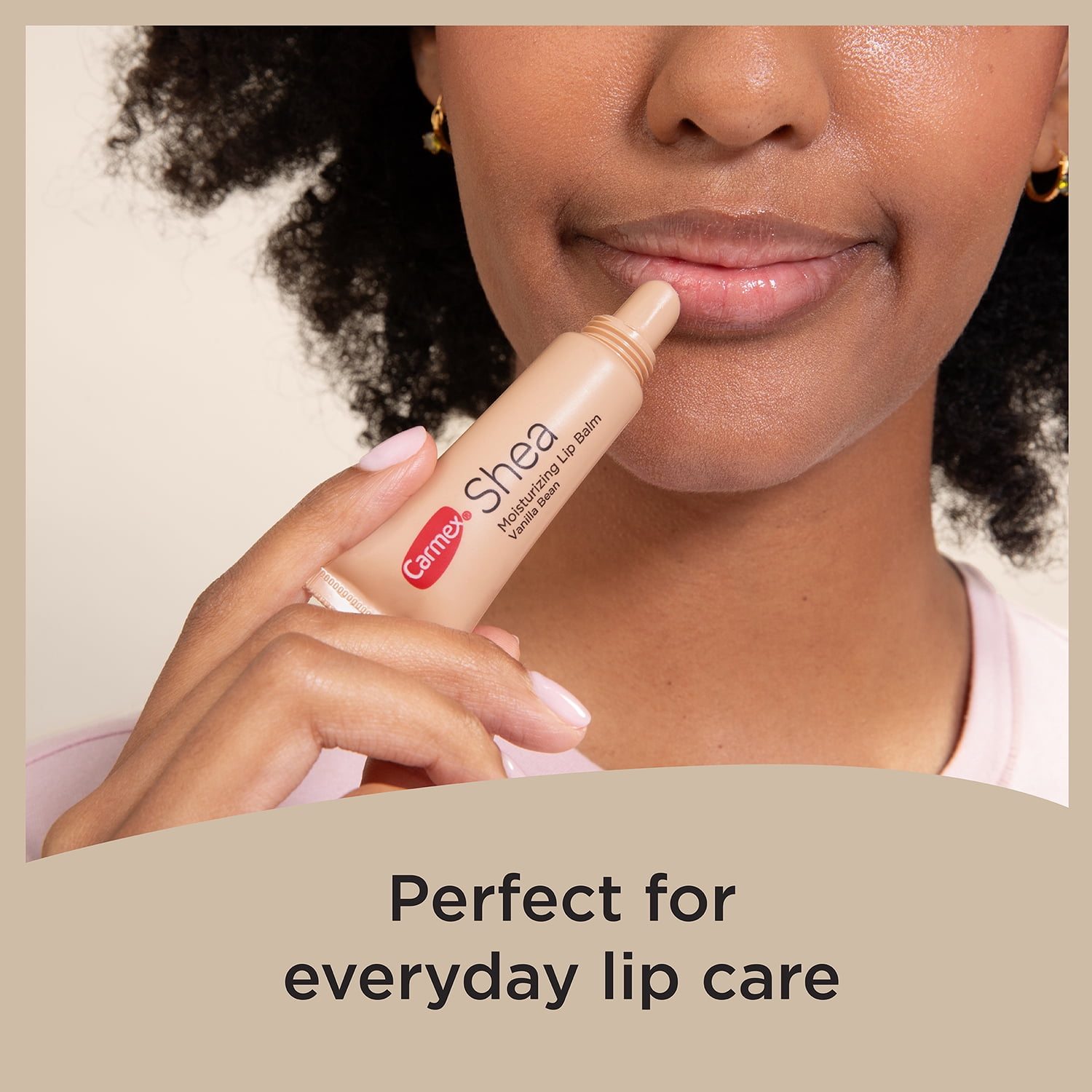 Carmex Shea Moisturizing Lip Balm Trio - Strawberry, Watermelon, Vanilla Bean