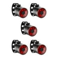 thumbnail image 2 of relayinert Headlight Bike Head Light Front Rear Lamps Warning Lamp Red 27.5x26mm 5Set, 2 of 6