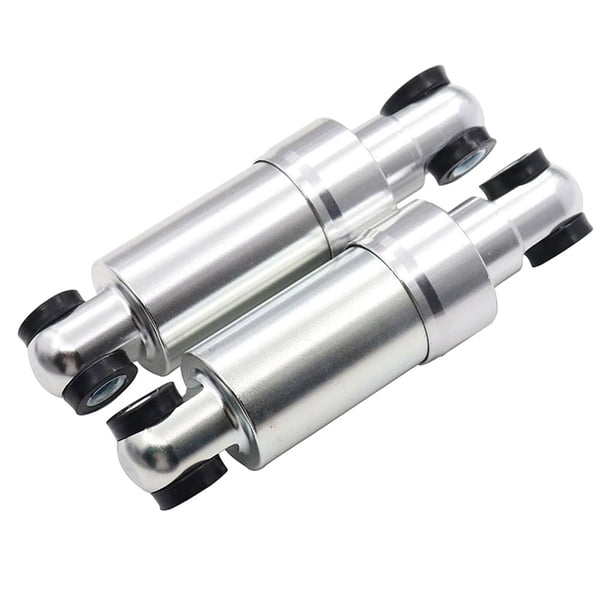 Eigraketly Estabilidad mejorada del choque hidráulico de la vespa de 2 piezas con choque hidráulico resistente para la vespa eléctrica Patinetes eléctricos plata