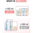 thumbnail image 4 of BAGSMART Clear Toiletry Bag, 3 Packs TSA Approved Water resistant Quart Size Travel Organizer, Airport Airline Travel Essential Carry On Makeup Cosmetic Bags for Women, Candy Pink, 4 of 6