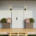 thumbnail image 6 of GONICHA Outdoor Planter Box with Removable Drip Tray, All-Weather Large Rectangular Planter for Outdoor or Indoor,Brown, 6 of 8