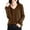 Coffee, variant on Womens Oversized Knit Sweater Turtleneck Pullover Soft Long Sleeve Casual Warm Top Comfortable Loose Fit for Fall and Winter
