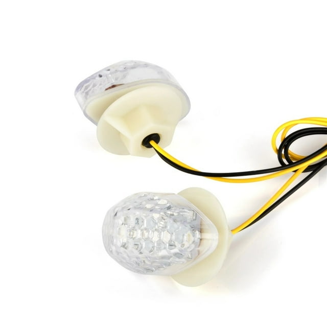 Universal 2Pcs Motorcycle Led Turn Signal Indicator Light Lamp Bulb Blinker Flashers For Honda CBR 600RR 1000RR 2004-2007 05