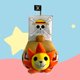 thumbnail image 2 of Almohada suave y abrazable Toy Thousand Sunny de peluche, 45 cm, 2 of 4
