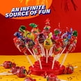 thumbnail image 4 of Colombina Bon Bon Bum Assorted Pops, 100 Count Jar, 4 of 5