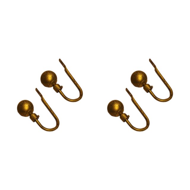 Cortina de hierro Tieback Bewildely 2 piezas Cian Bronce Tipo 2