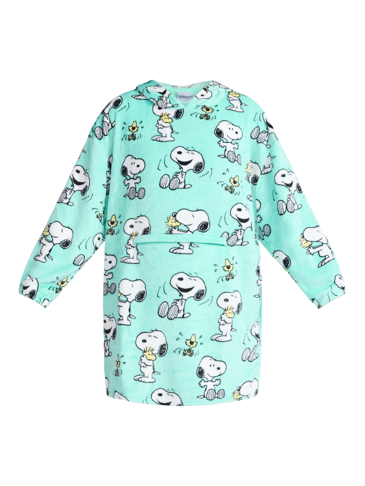 Peanuts Snoopy Plush Hooded Lounger, Women's and Women's Plus