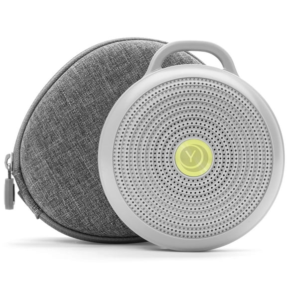 Yogasleep Hushh & Crush Resistant Travel Case, (2 Piece Set) Portable White Noise Sound Machine for Baby, 3 Soothing Natural Sounds, Noise Canceling for Sleep Aid, Office Privacy, &