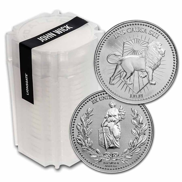 John Wick® 1 oz Silver Continental Coin Tube of 20 Walmart