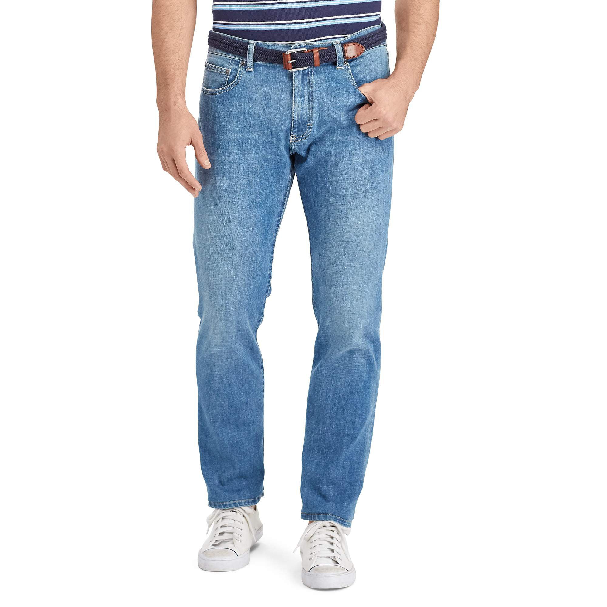 Chaps - Chaps Men's Straight Fit Jeans 