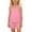 Pink-1, variant on Girls Two Piece Summer Outfits Sleeveless Camisoles Tank Tops Floral Shorts Set Funny Casual Cute Clothes Hot Pink, 5 Years