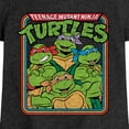 thumbnail image 3 of Teenage Mutant Ninja Turtles  - Retro Group - Toddler & Youth Girls Short Sleeve Graphic T-Shirt, 3 of 5