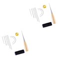 thumbnail image 3 of Wosthever 1 Set Practical Stable Sewing Needle Leather High Exquisite Repair Tools Strength Supplies Stitching Awl Awl Sewing Shoe Leather Como se muestra 2piezas Wosthever CBP584417, 3 of 5