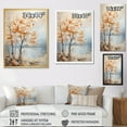 thumbnail image 4 of Designart "Warm Beige Maple Elegance II" Tree Maple Floater Framed Wall Decor, 4 of 5