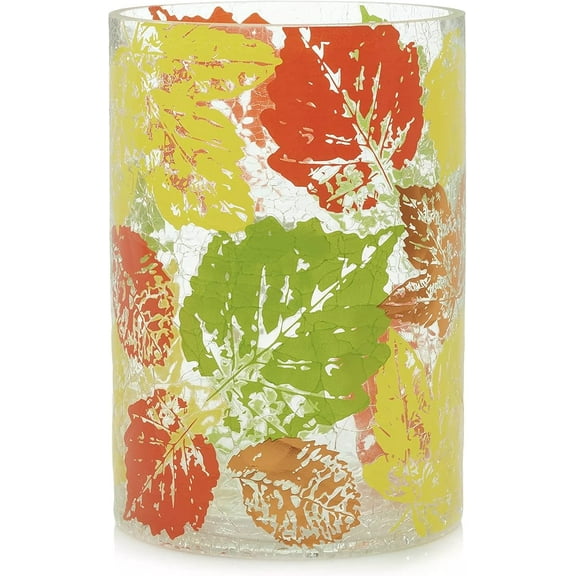 Yankee Candle Fall Foliage Leaves Large Jar Candle Holder