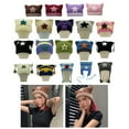 thumbnail image 2 of Aellinatey Knitted Women Beanie Hat Y2K Anime Ear Star Hat Popular Cosplay Party Headwear, 2 of 20