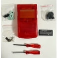 thumbnail image 4 of Replacement Housing for Nintendo Game Boy Color Lens GBC Shell Clear Red, 4 of 4