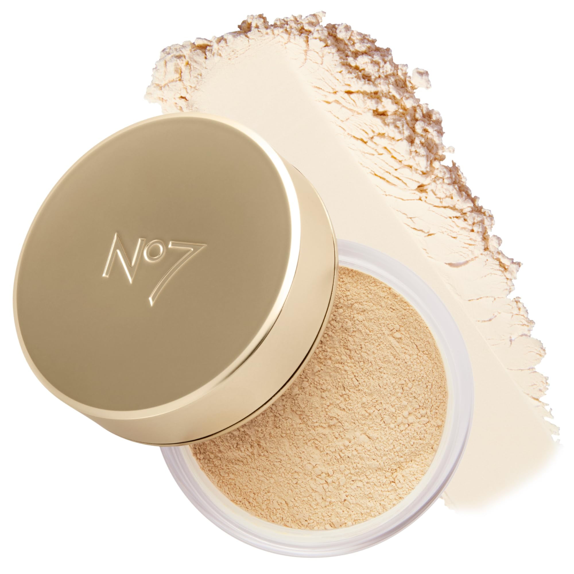 No7 Pro Artist Loose Setting Powder, Soft-Focus Translucent Finish, Helps Blur Imperfections, Absorb Oil, and Extend Makeup Wear, Translucent, 0.95 oz