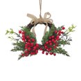 thumbnail image 2 of Easter Cedar Wreath, Easter Wreaths for Front Door, Realistic Pine Wreath, Large Green Cypress Wreaths for Home Fireplace Wall Window Porch Outdoor Xmas Holiday Decor, 2 of 8