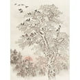 thumbnail image 2 of Stellar Design Studio 15x18 Black Ornate Wood Framed with Double Matting Museum Art Print Titled - Sumi Ink Study 2, 2 of 4