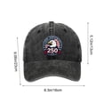 thumbnail image 3 of Lksixu 250 Anniversary USA Hat, 1776-2026 Year Bald Eagle & Flag Patriot Baseball Cap, Adjustable Retro Commemorative United States Trucker Hats America 250th Anniversary Hat for Men Women, 3 of 6