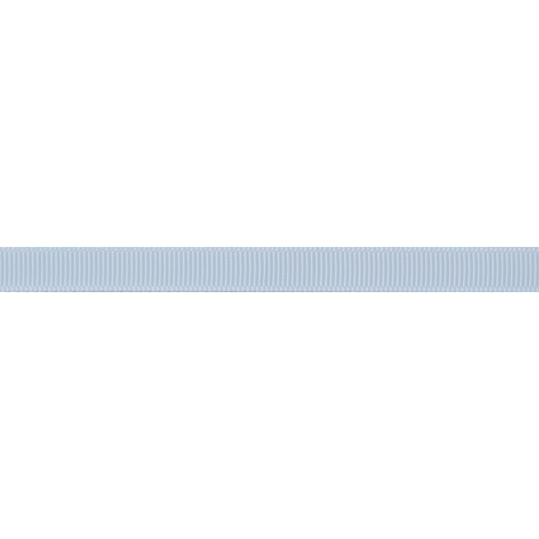 Gwen Studios 3/8" White Grosgrain Ribbon, 7 Yards