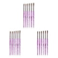 thumbnail image 3 of Soidarity 6 Pieces Nail Brush Set Flexible Gentle Appearance Gel Pen Painting Plastic Bright Tools DIY Elegant Nib Thin Type1 NO1, 3 of 6