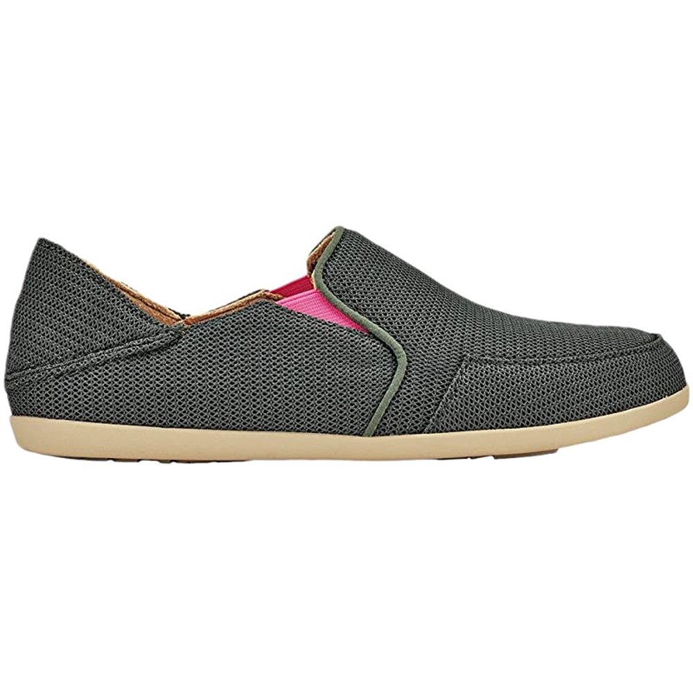 OluKai OluKai Women's Waialua Mesh Shoe, Dark Shadow/Magenta, 6.5 B(M) US