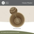 thumbnail image 4 of The HC Companies 15.5 Inch Round Classic Planter, Plastic Plant Pot, Seafoam, 4 of 8