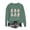 B12 Green, variant on Crewneck Sweatshirt Women Drop Shoulder Oversized Pullover Cute Reading Ghost Graphic Print Long Sleeve Fall Halloween Casual Lounge Outfit Book Lover Tops