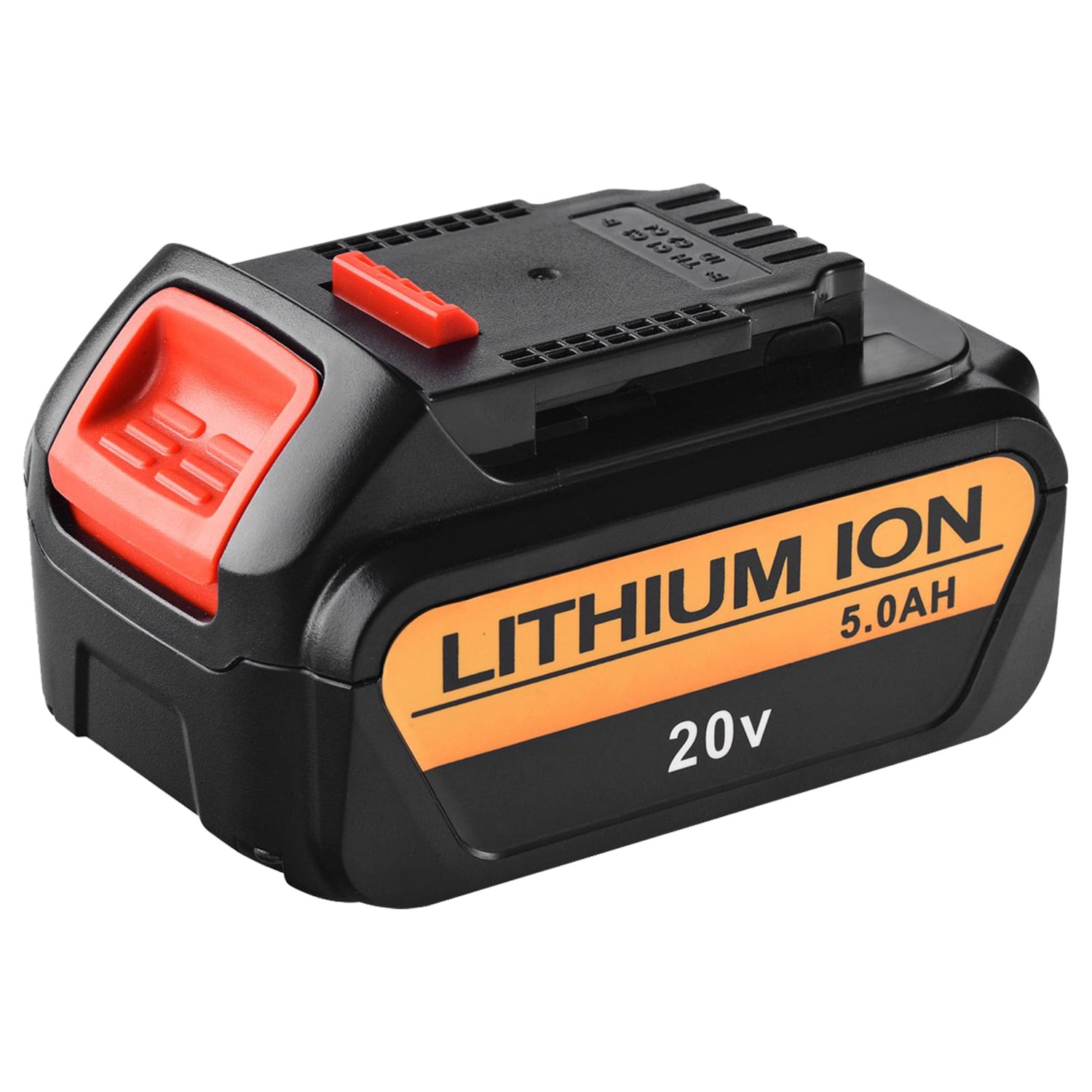20V 5.0Ah Lithium Battery for DeWalt DCB205-2 DCB204 DCB206 DCB200 XR DCB184 2 