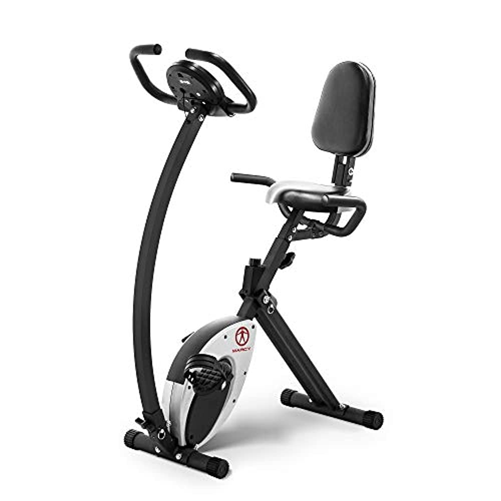 Marcy Foldable Recumbent Exercise Bike 