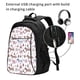 thumbnail image 2 of Easygdp Cute Dog Mochila para Laptop de Viaje con Puerto USB, Mochila para Laptop con Puerto de Carga USB para Mujeres y Hombres, 2 of 7