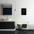 thumbnail image 2 of Stupell Industries The Clothespin Minimal Black White Laundry Room Phrase, 16 x 20, Designed by Andrea Jasid Grassi, 2 of 6