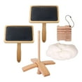 thumbnail image 1 of Abbracc Wool Brushes Hand Carders DIY Crafts Wpi Gauge for Felting Crocheting Crafts Set A, 1 of 9